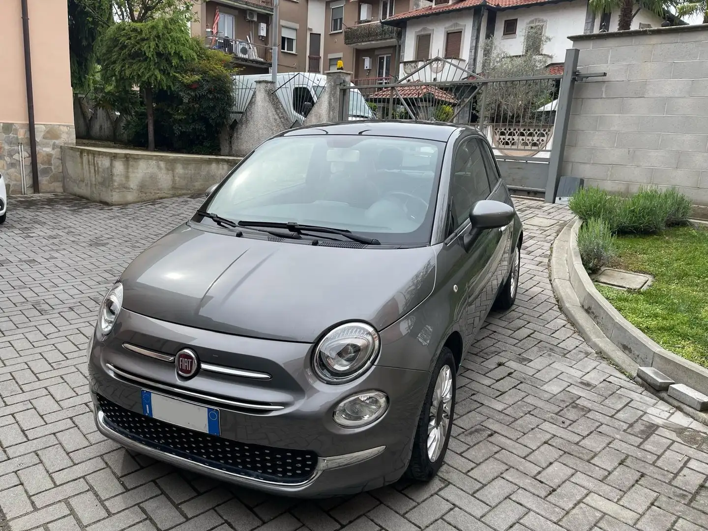 Fiat 500 500 1.2 Lounge 69cv Grigio - 1
