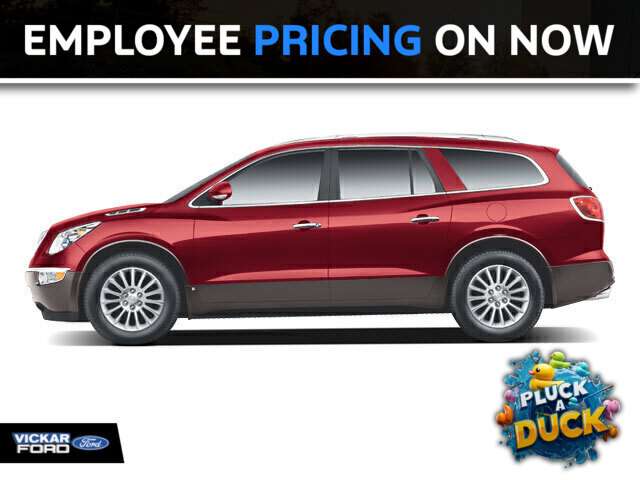 Red 2009 Buick Enclave SUV / Crossover All-Wheel Drive 6-Speed Automatic