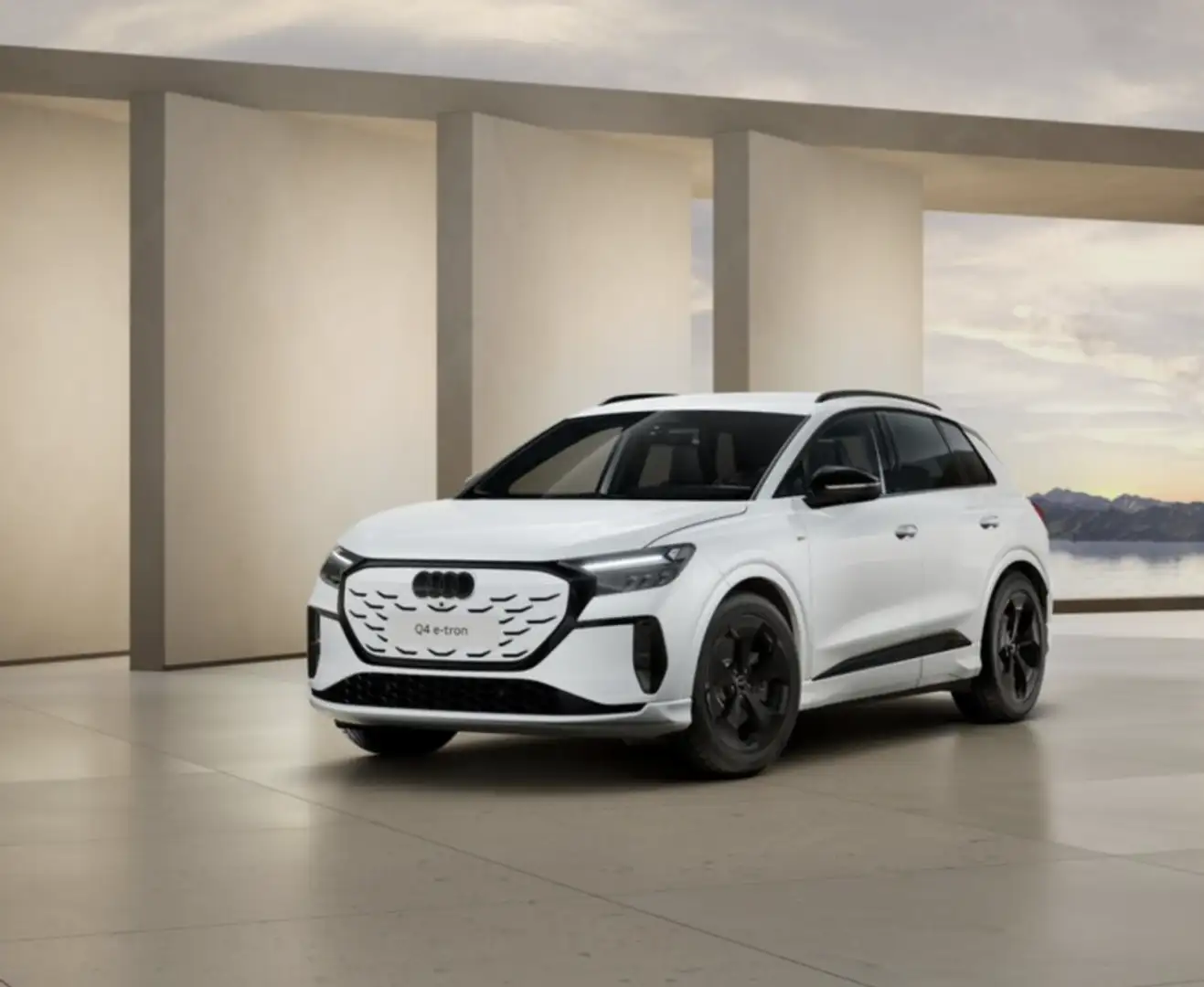 Audi Q4 e-tron quattro Black line 220kW 82KWh Blanco - 1
