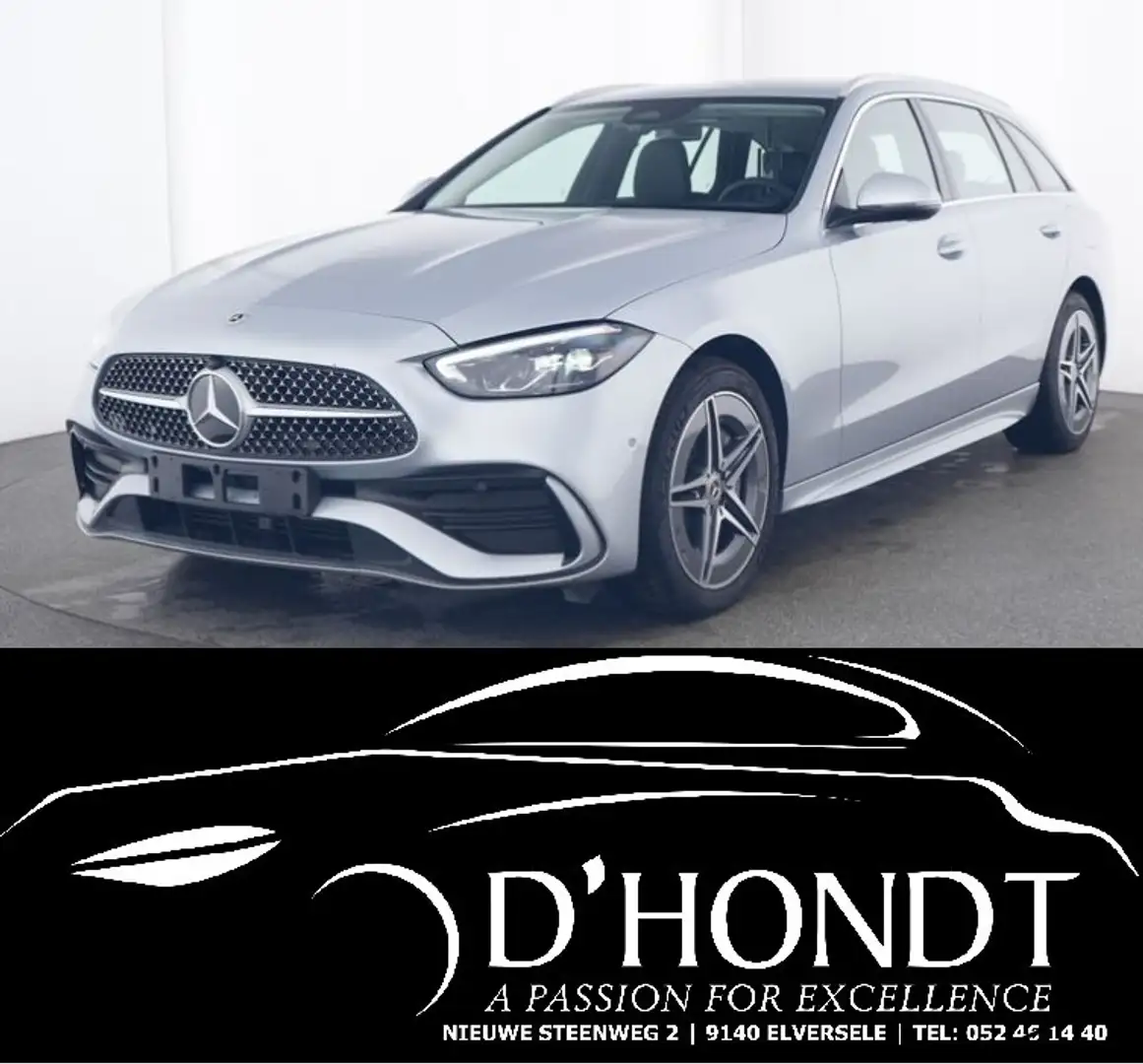 Mercedes-Benz C 300 T e AMG Line,Advanced plus,360° Camera,Carplay Zilver - 1
