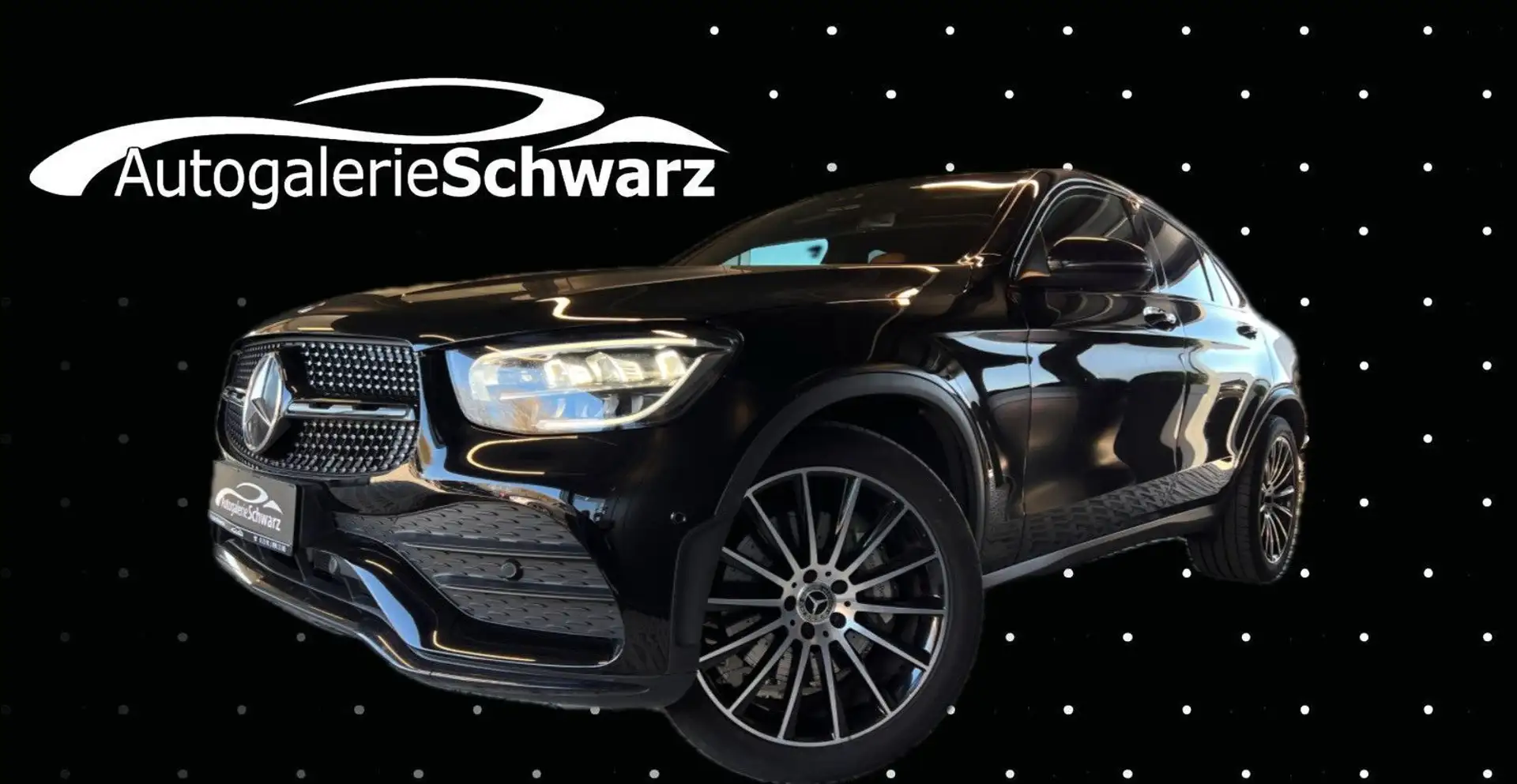 Mercedes-Benz GLC 220 d 4M Coupé AMG NIGHT KAM DAB KEY AHK 20" crna - 1