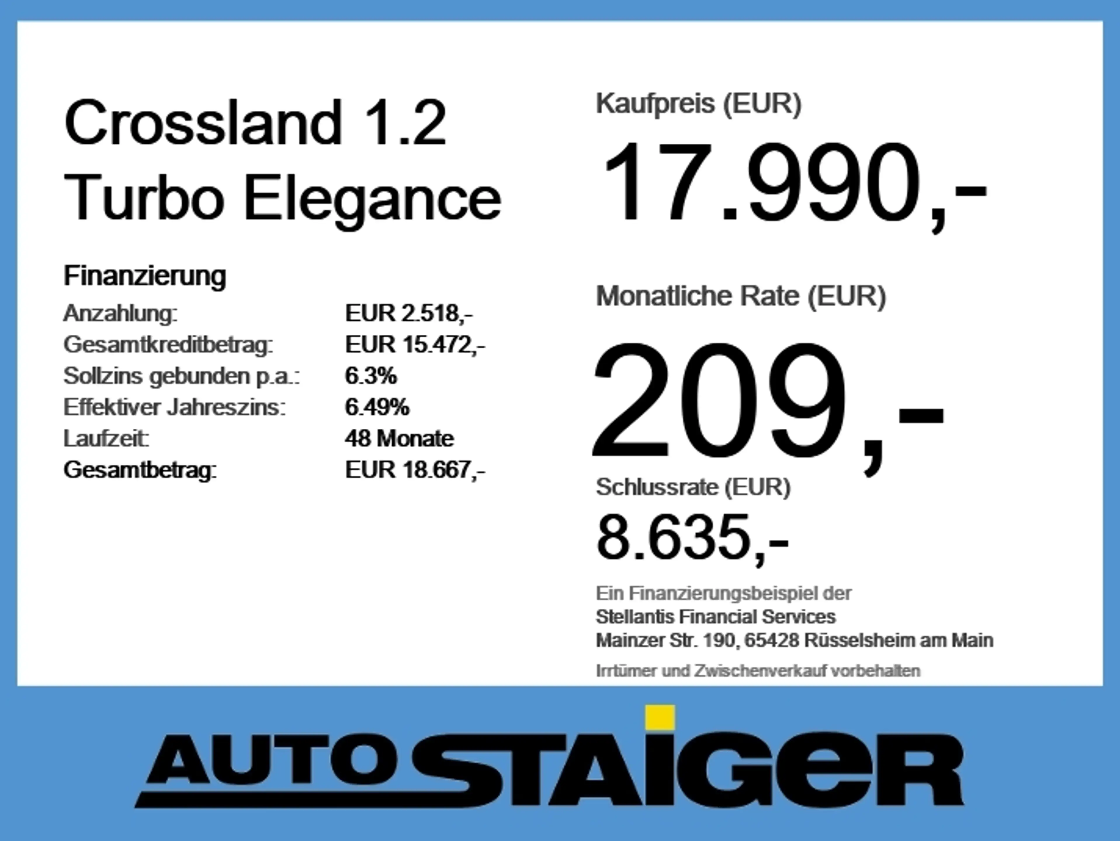 Opel Crossland 1.2 Turbo Elegance Automatik, Klima,PDC — photo 6