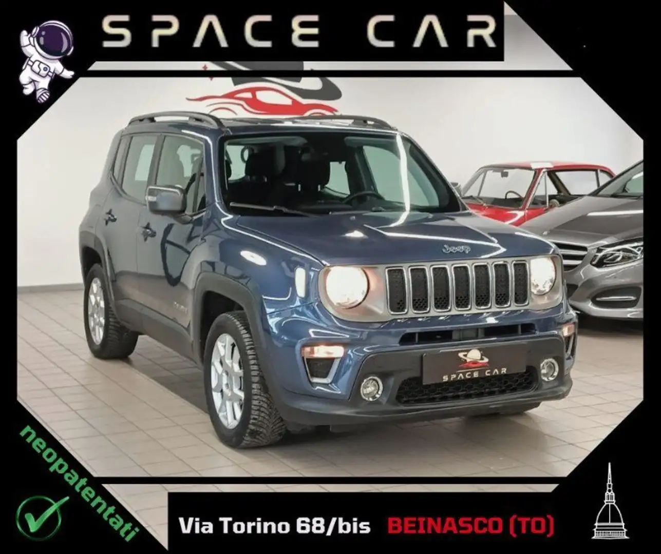Jeep Renegade Renegade 1.5 Turbo T4 MHEV Limited Blu/Azzurro - 1