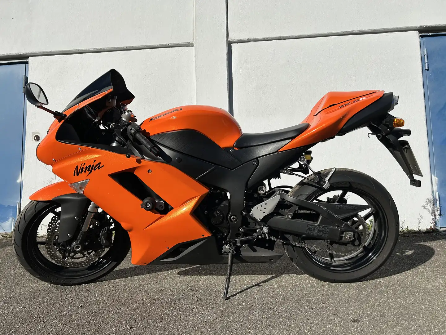 Kawasaki Ninja ZX-6R Portocaliu - 2