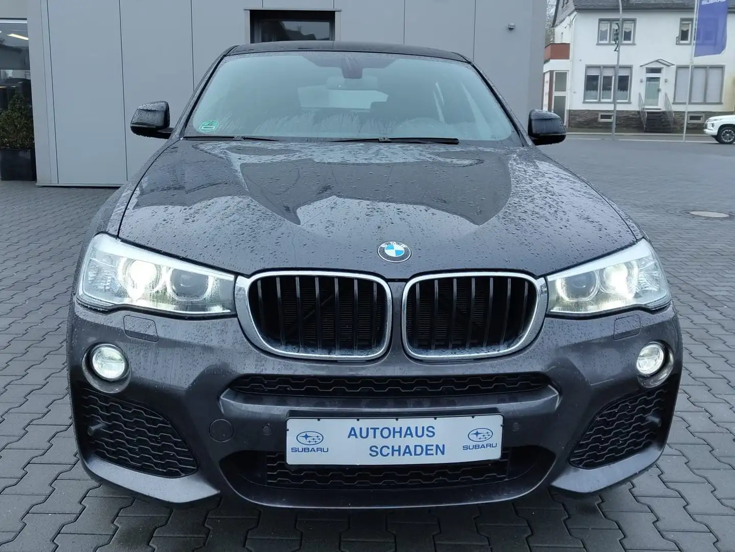 BMW X4 xDrive20d*4X4*1-HAND*AUTOMATIK*AHK 2.4T*W-RÄDER Grau - 2