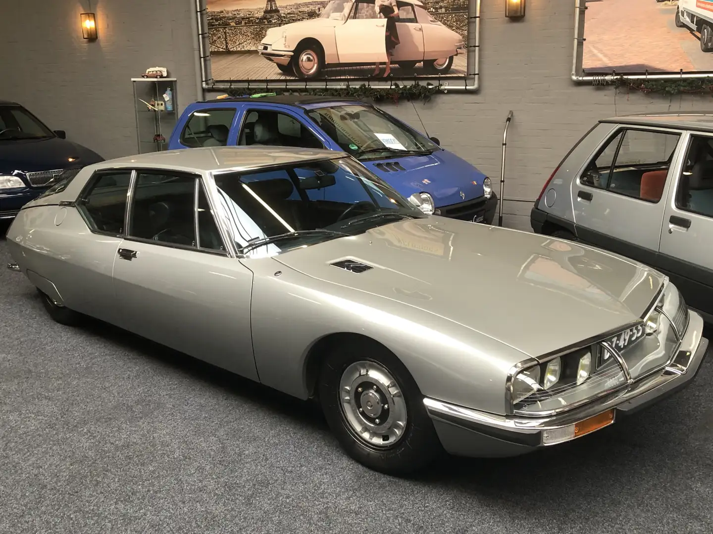 Citroen SM Citroën Maserati Coupe Gris - 1