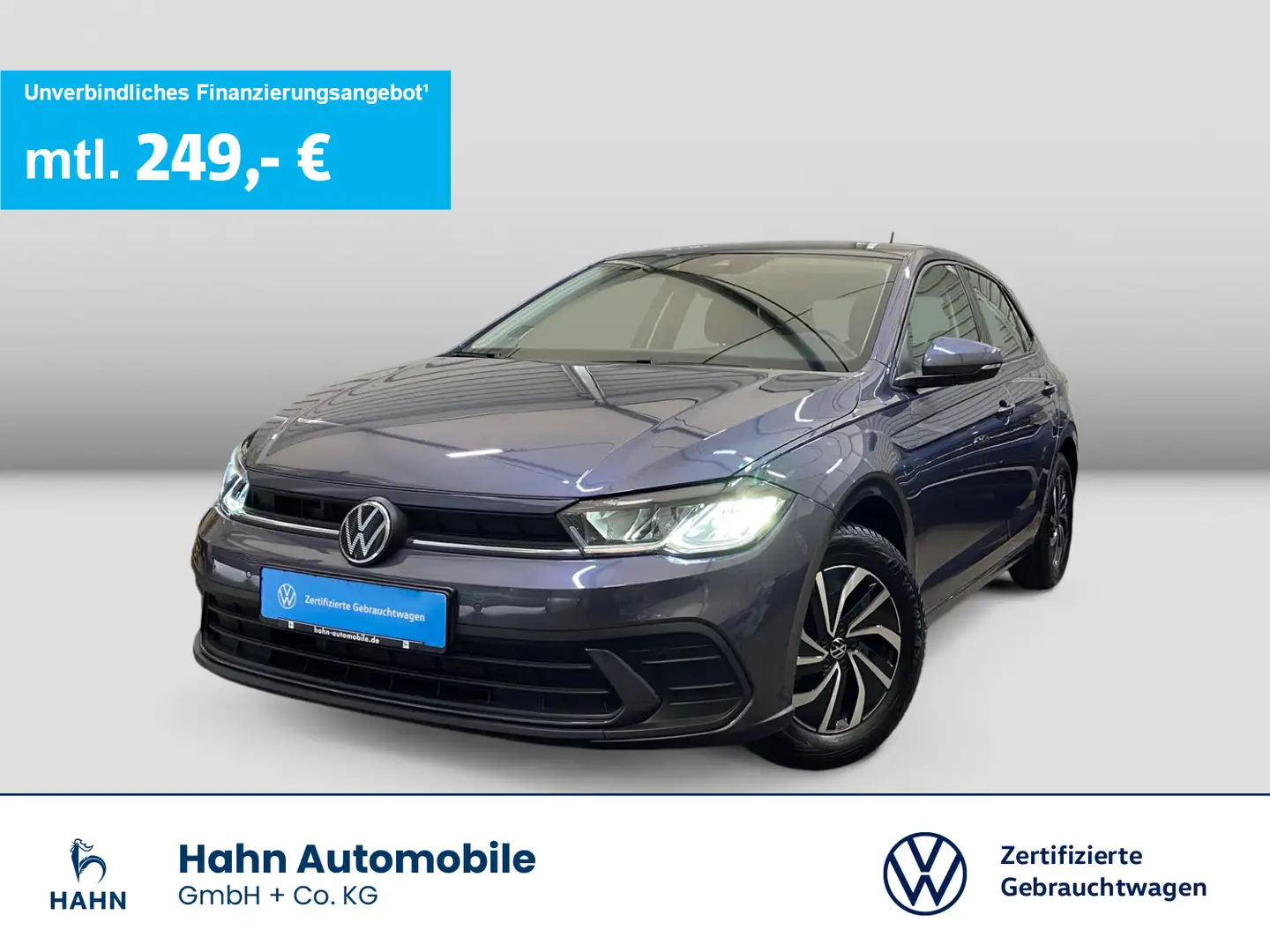 Volkswagen Polo 1.0 TSI DSG Life ACC App-Connect LED Grau - 1