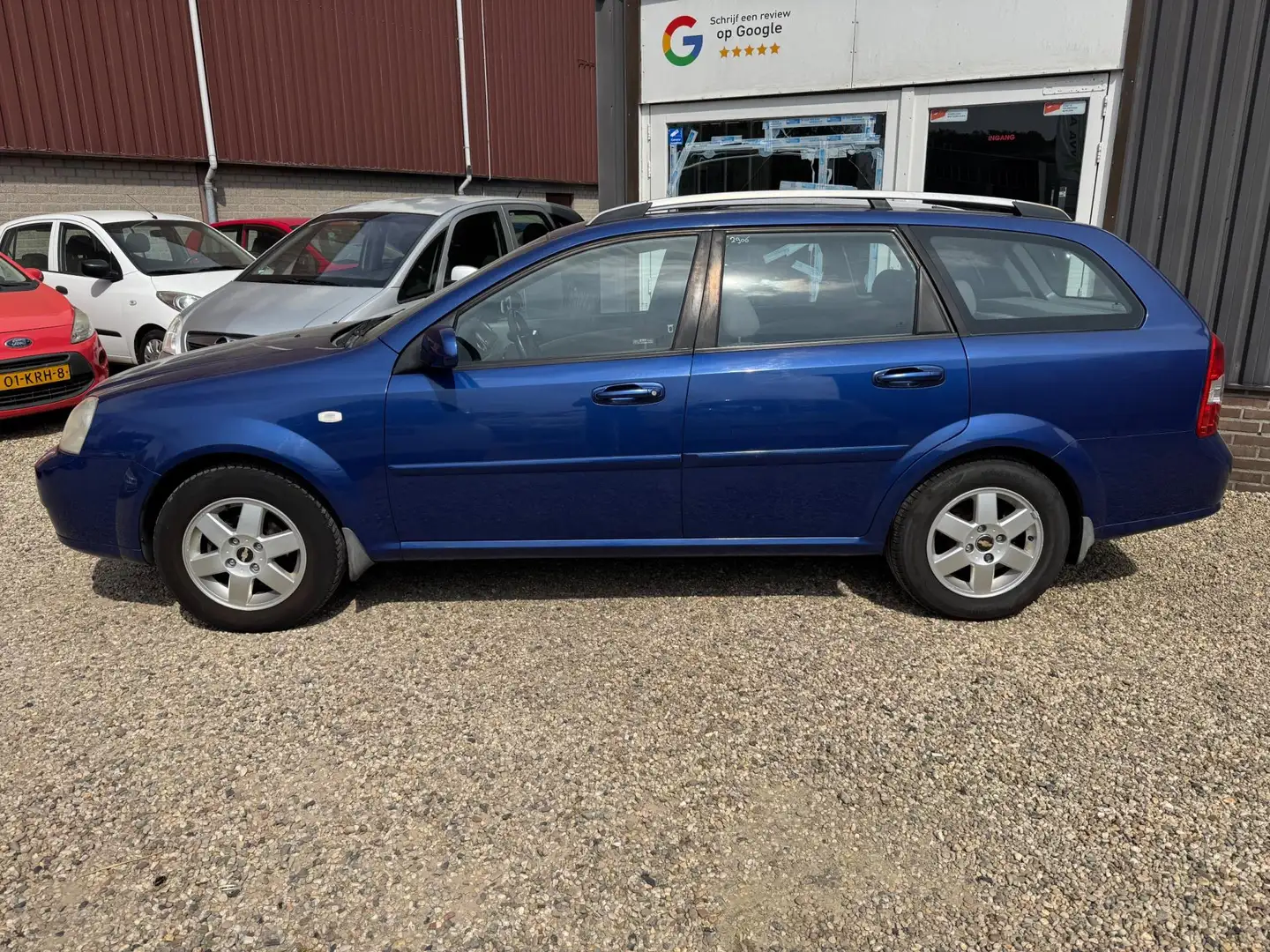 Chevrolet Nubira Station Wagon 1.6 airco, trekhaak, schuifdak, elek Albastru - 2