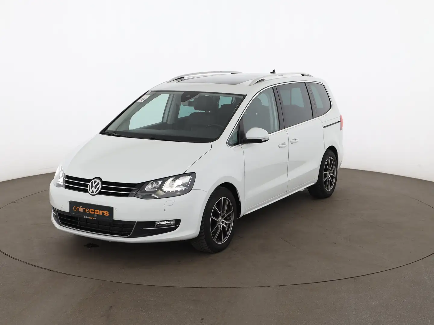 Volkswagen Sharan 2.0 TDI 4Motion Highline Aut XENON SKY AHK Weiß - 2