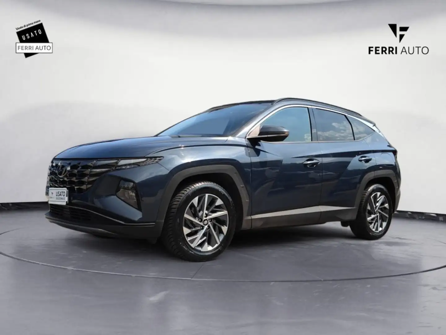 Hyundai TUCSON 1.6 CRDI XLine Blauw - 2