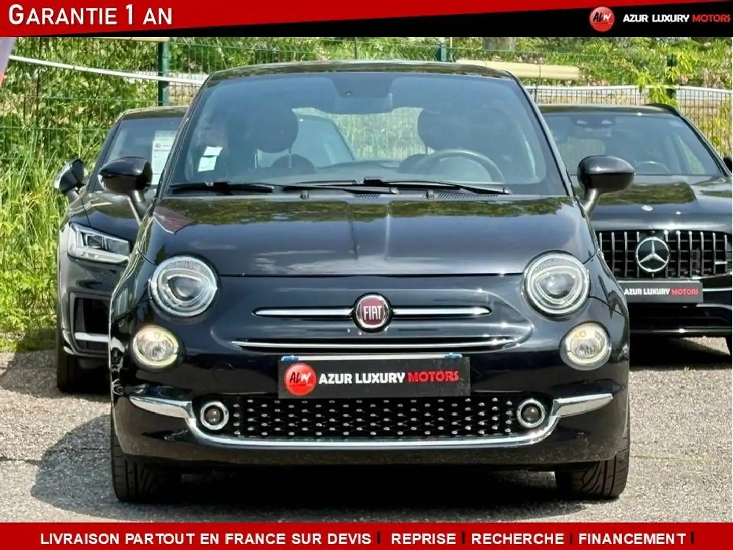 Fiat 500 II (2) POP STAR 69 CV Noir - 2