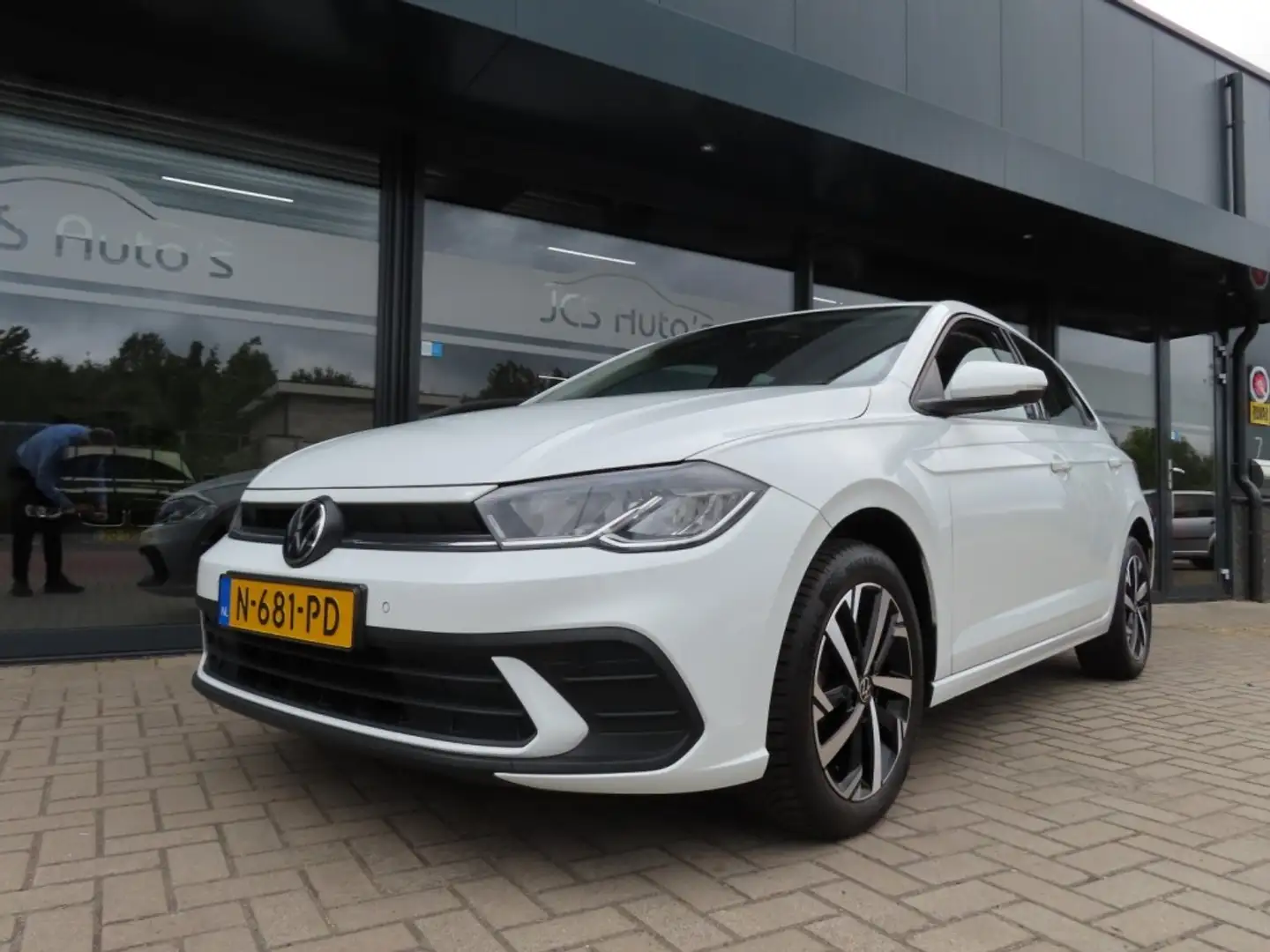 Volkswagen Polo 1.0 TSI Life Airco Adapt Cruise Nw Model 2x Pdc 20 Bianco - 1