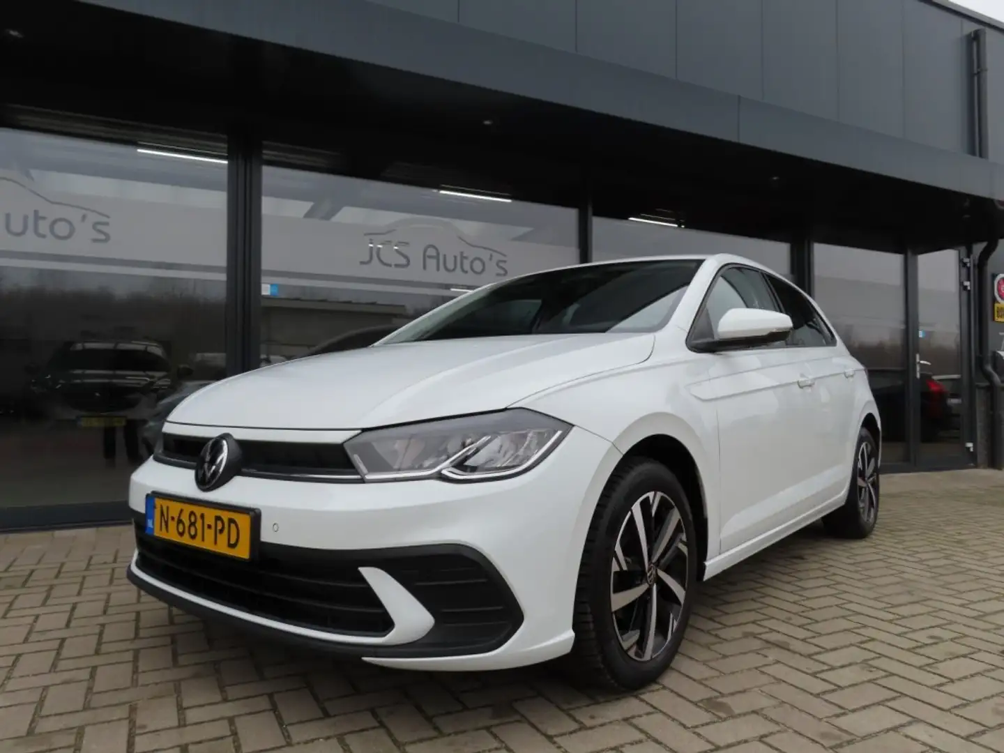 Volkswagen Polo 1.0 TSI Life Airco Adapt Cruise Navi 2x Pdc 2021 Blanco - 1
