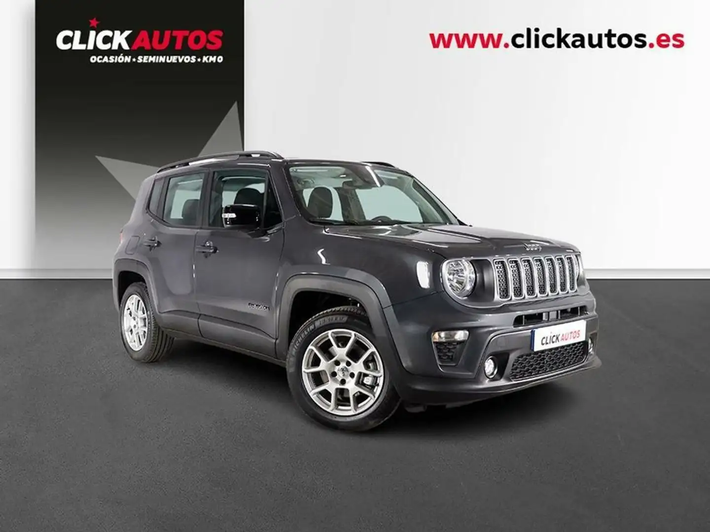 Jeep Renegade 1.5 E-HYBRID 130CV Limited ATX Gris - 2