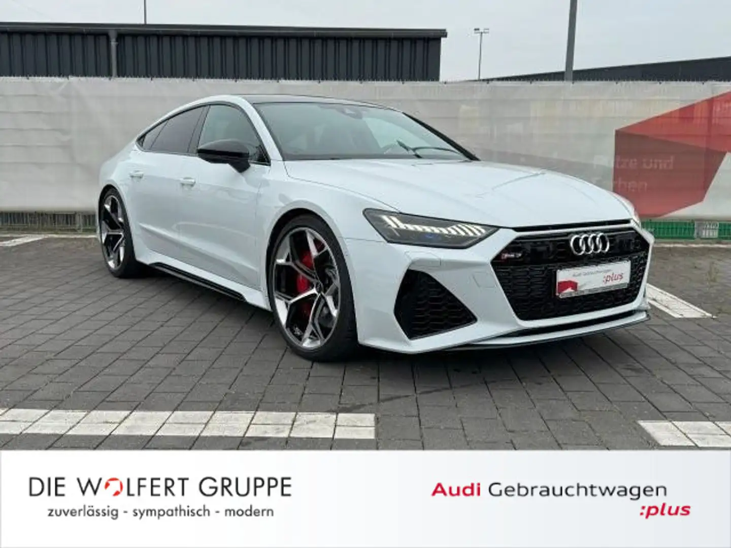 Audi RS7 performance PANO*SITZBELÜFTUNG Blanc - 1