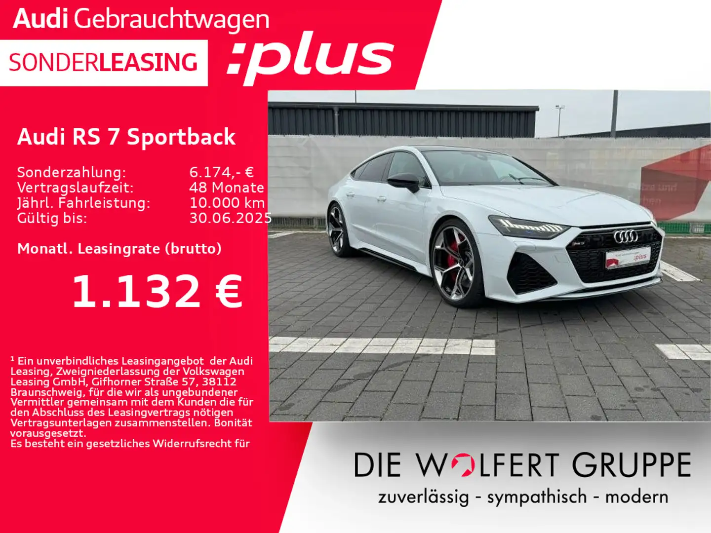 Audi RS7 performance PANO*SITZBELÜFTUNG Fehér - 1