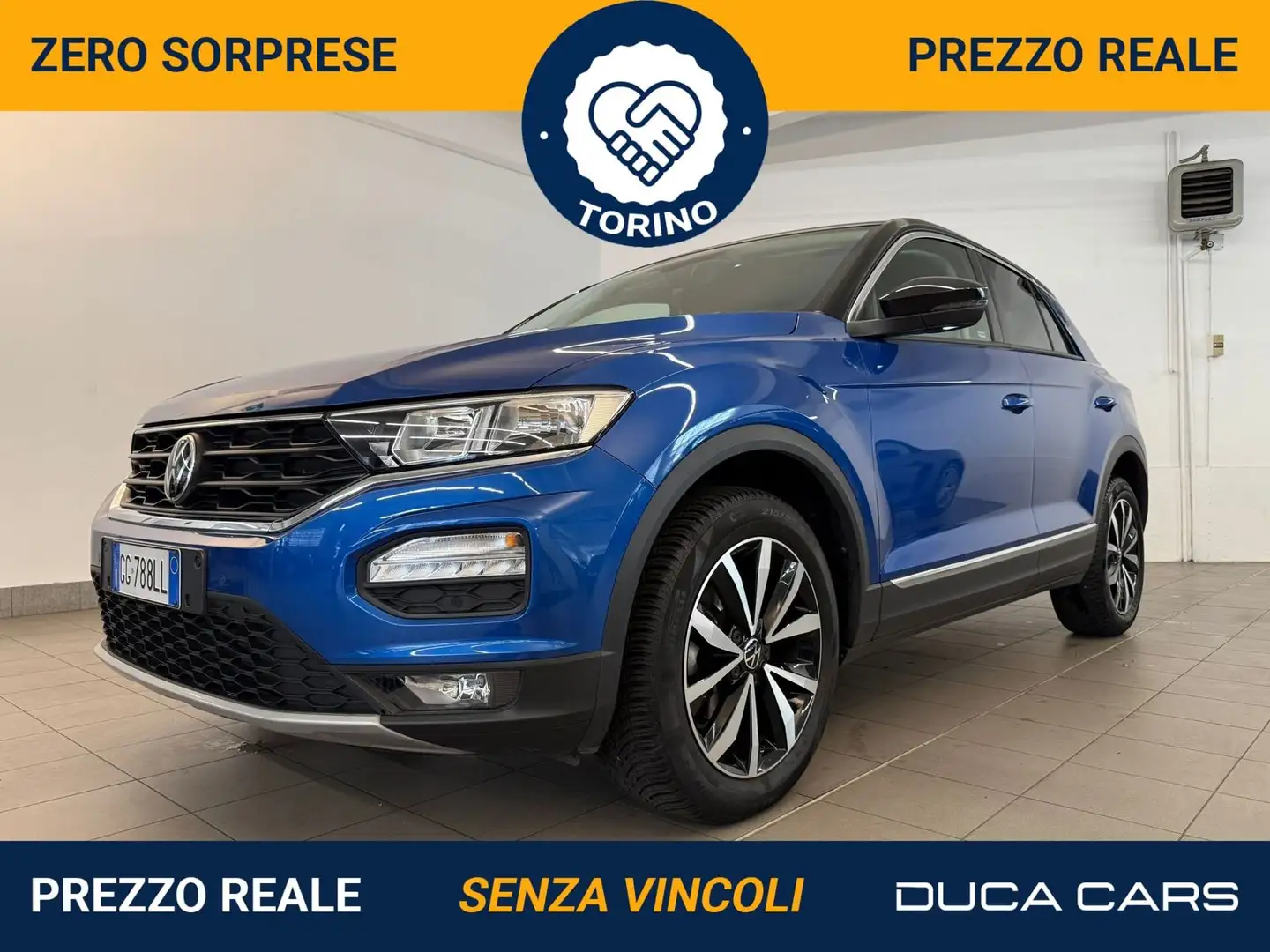Volkswagen T-Roc 1.0 TSI Business BlueMotion Technology Blau - 1