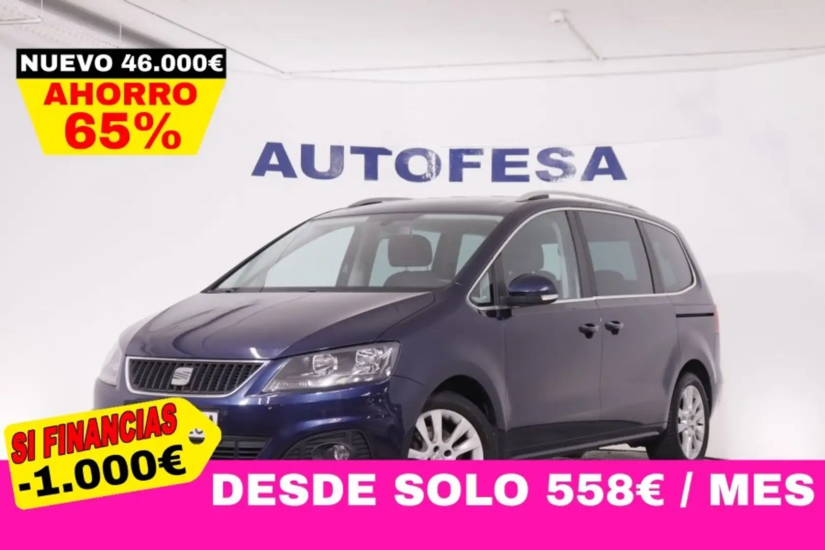 SEAT Alhambra 2.0 TDI ECOMOTIVE STYLE 140CV 7PLAZAS 5P # NAVY,PA - 1