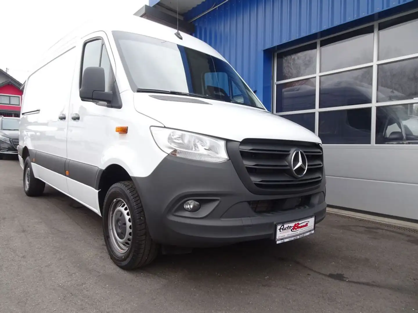 Mercedes-Benz Sprinter 317 CDI RWD 9G-Tronic L2H2 / AHK 3500 KG Weiß - 2