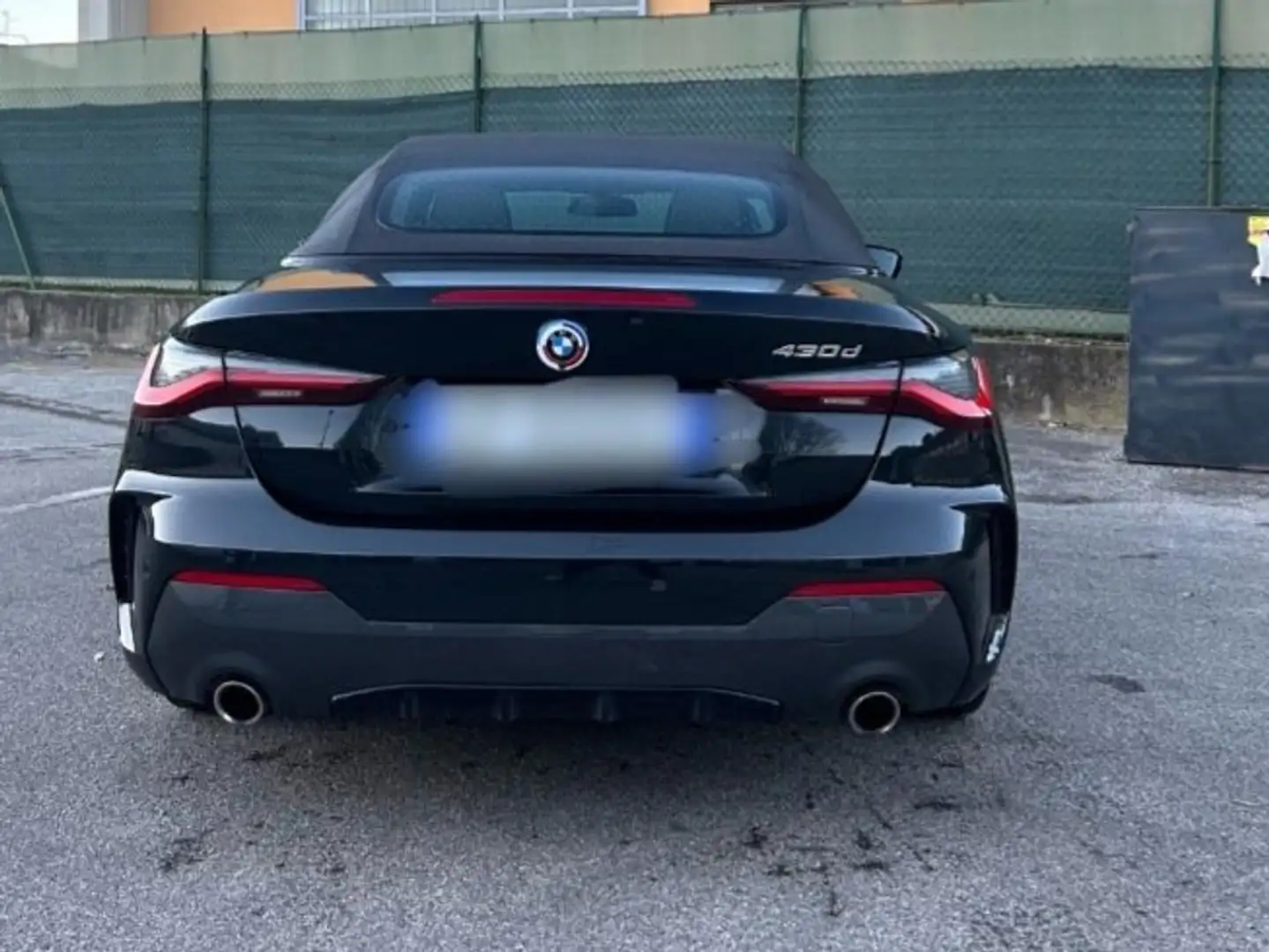 BMW 430 430d Cabrio Msport mehv ibrida Nero - 2