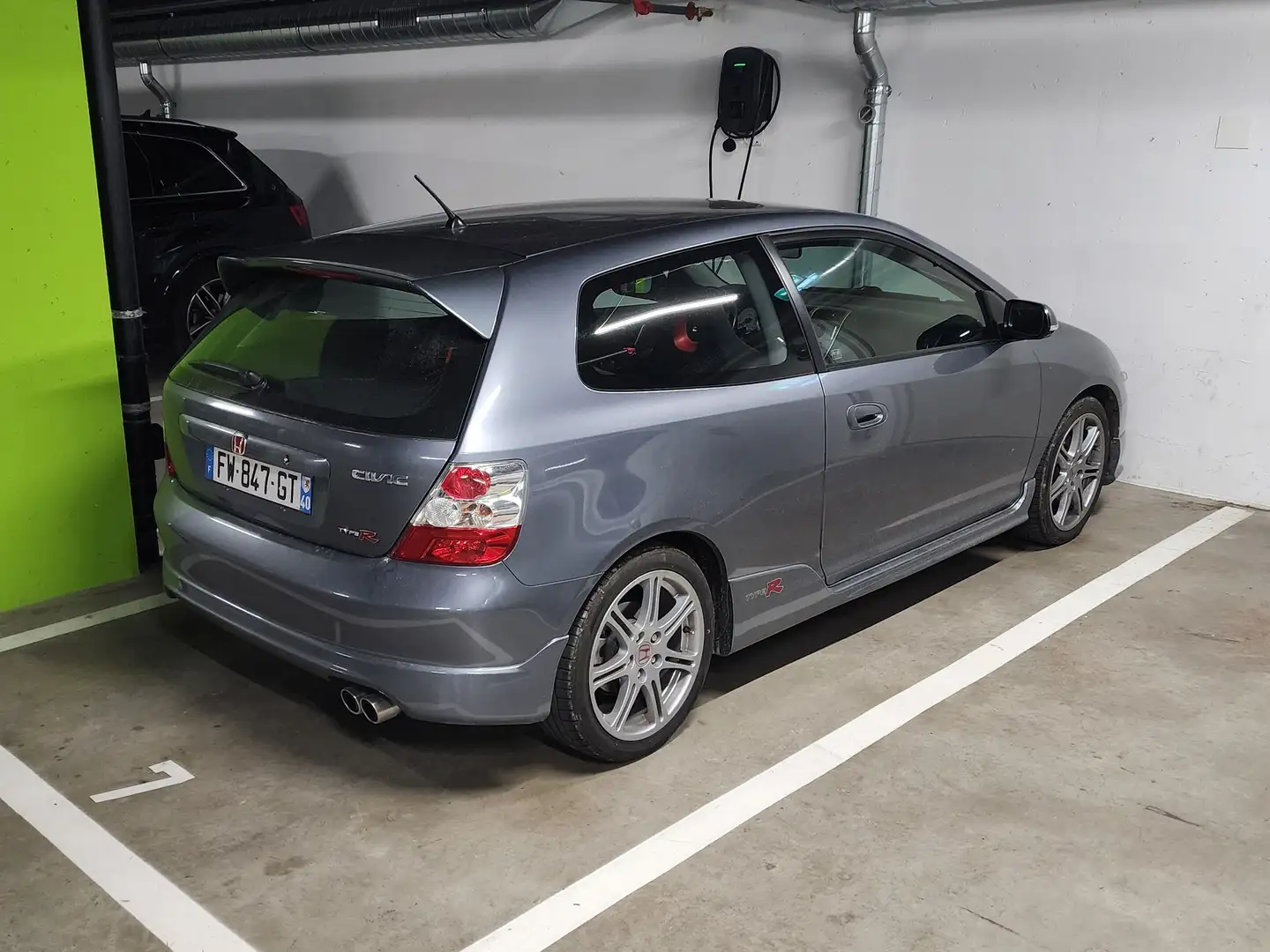 Honda Civic Civic Type R Gris - 2
