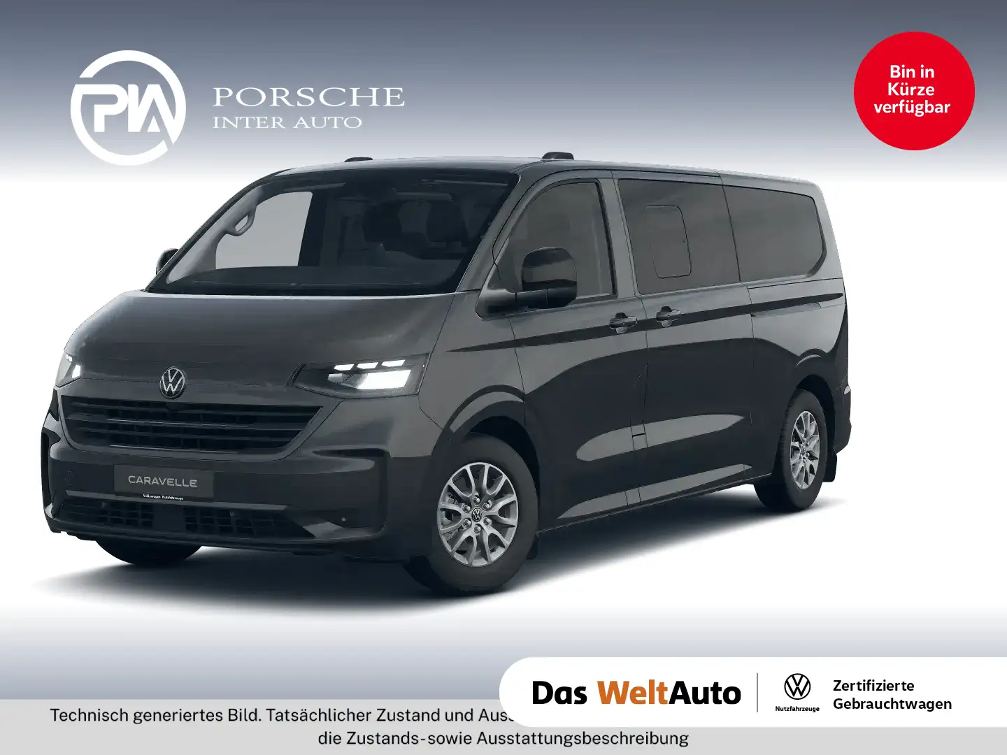 Volkswagen T7 Caravelle VW T7 Caravelle Life LR TDI 4MOTION Grau - 1