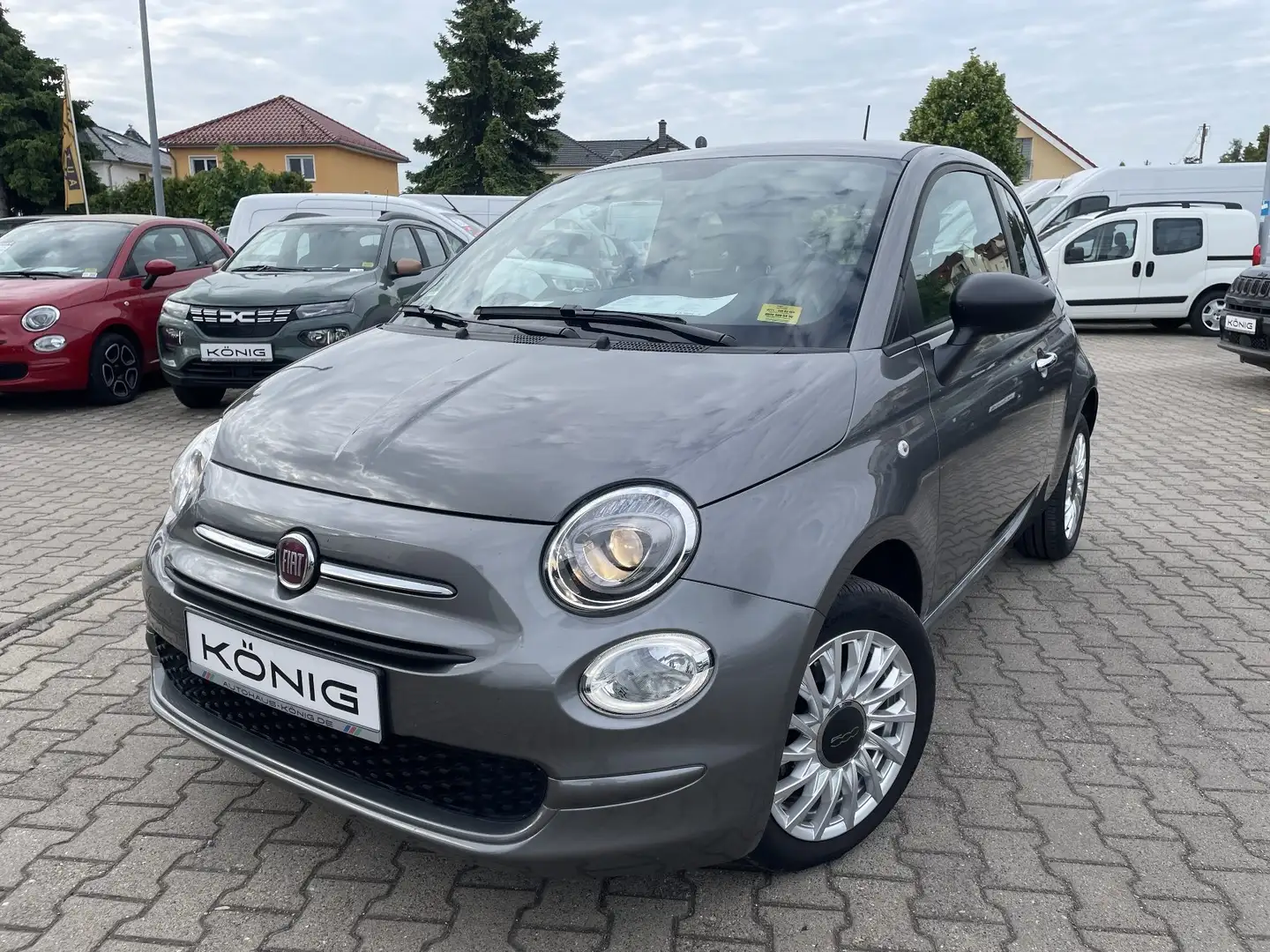 Fiat 500 1.0 Klima*Carplay* Grau - 1
