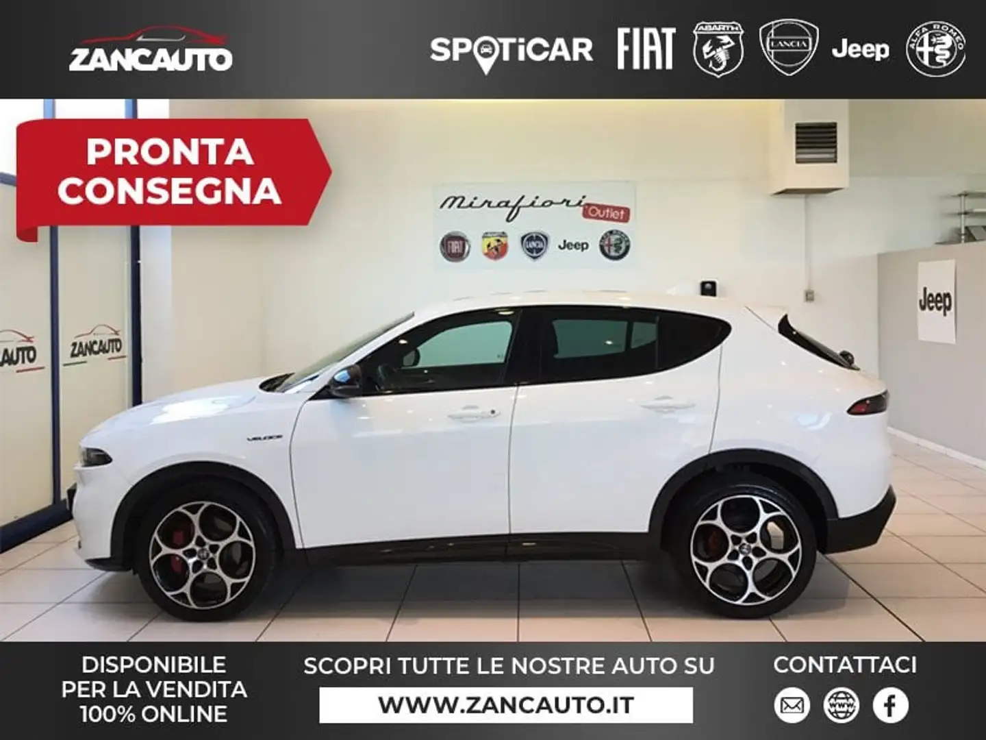 Alfa Romeo Tonale 1.5 160 CV MHEV TCT7 Veloce MY22 Bianco - 1
