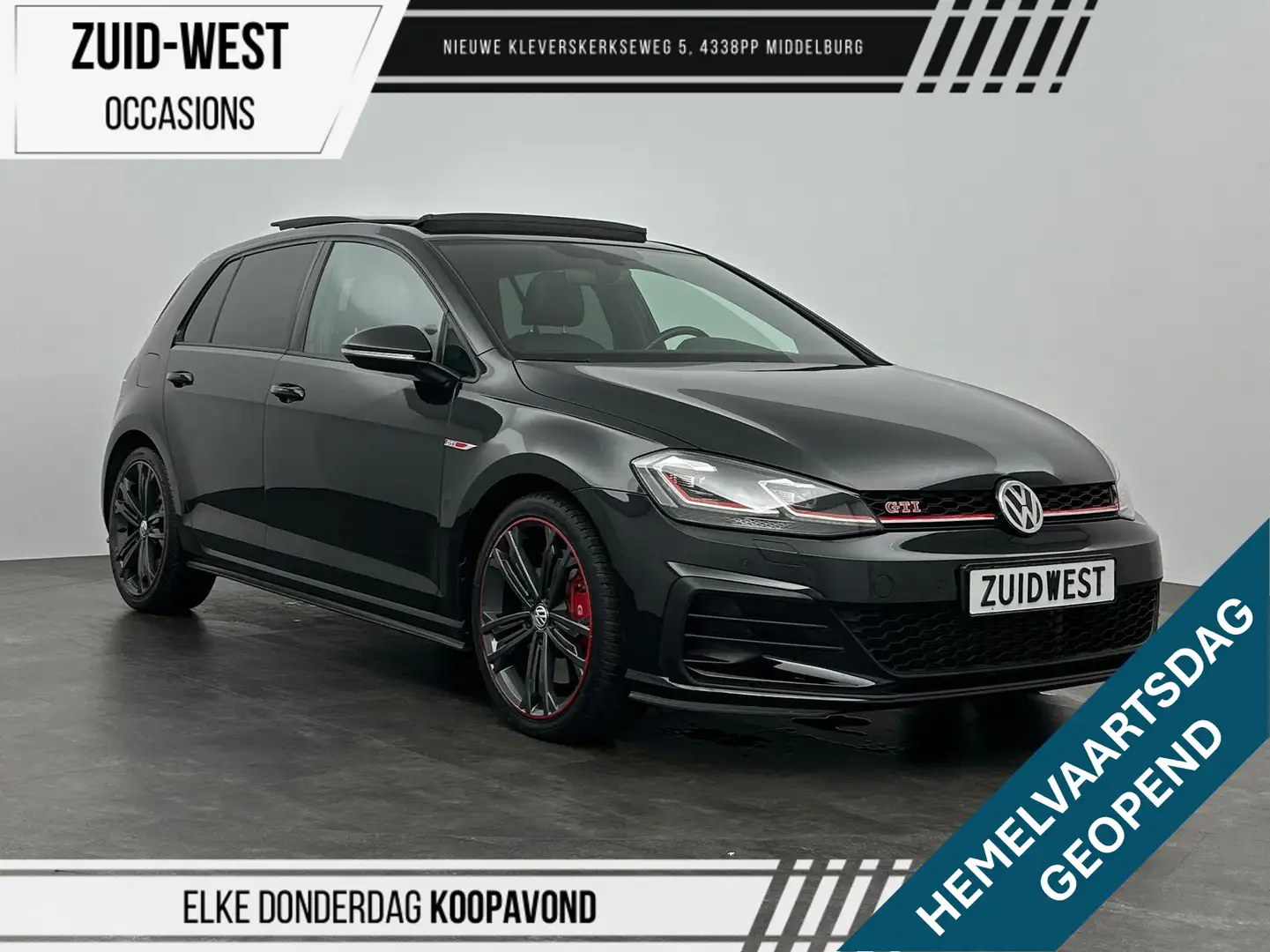Volkswagen Golf GTI 2.0 TSI Performance Pano Leder ACC Keyless Negro - 1