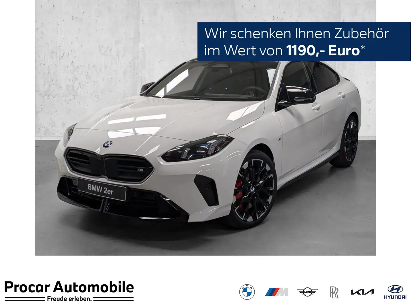 BMW 235 M235 xDrive M Sportpaket Pro / Komfortzugang / Har Weiß - 1