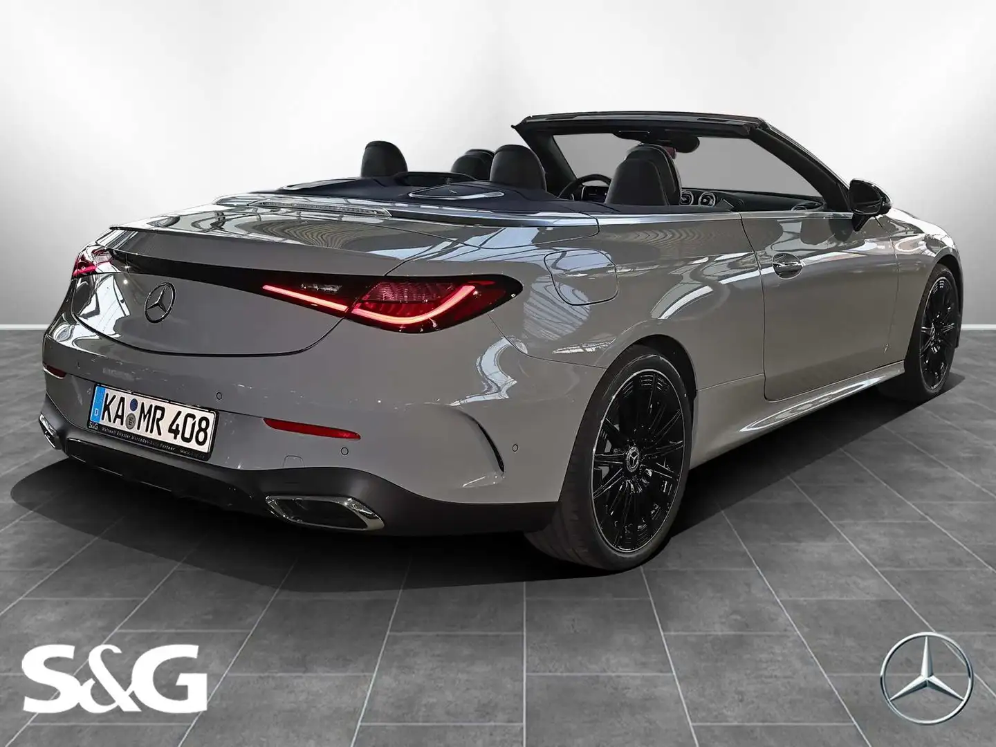 Mercedes-Benz CLE 450 4M Cabrio AMG MBUX+360°+DIG-LED+AHK+HUD Grijs - 2