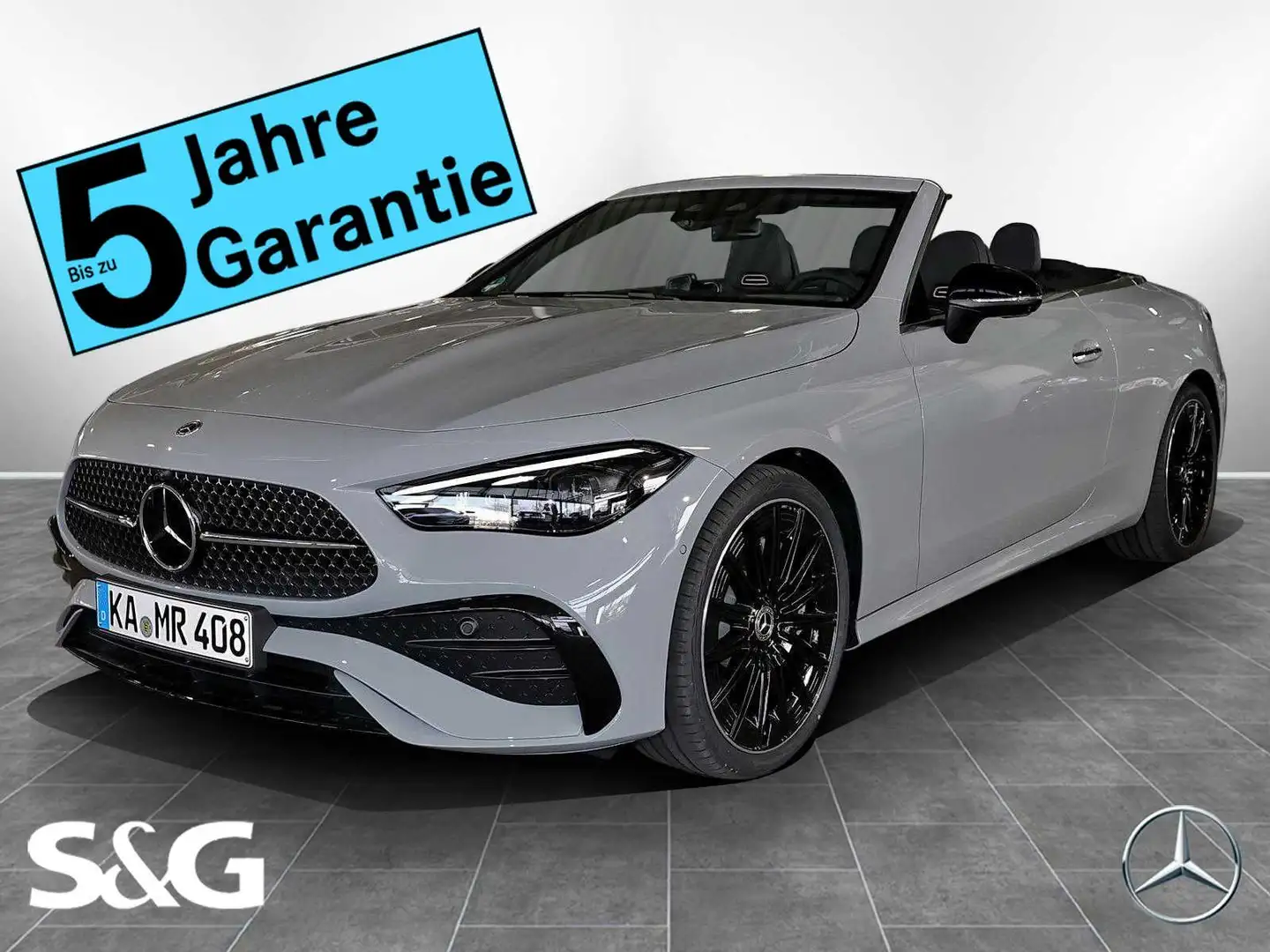 Mercedes-Benz CLE 450 4M Cabrio AMG MBUX+360°+DIG-LED+AHK+HUD Gris - 1