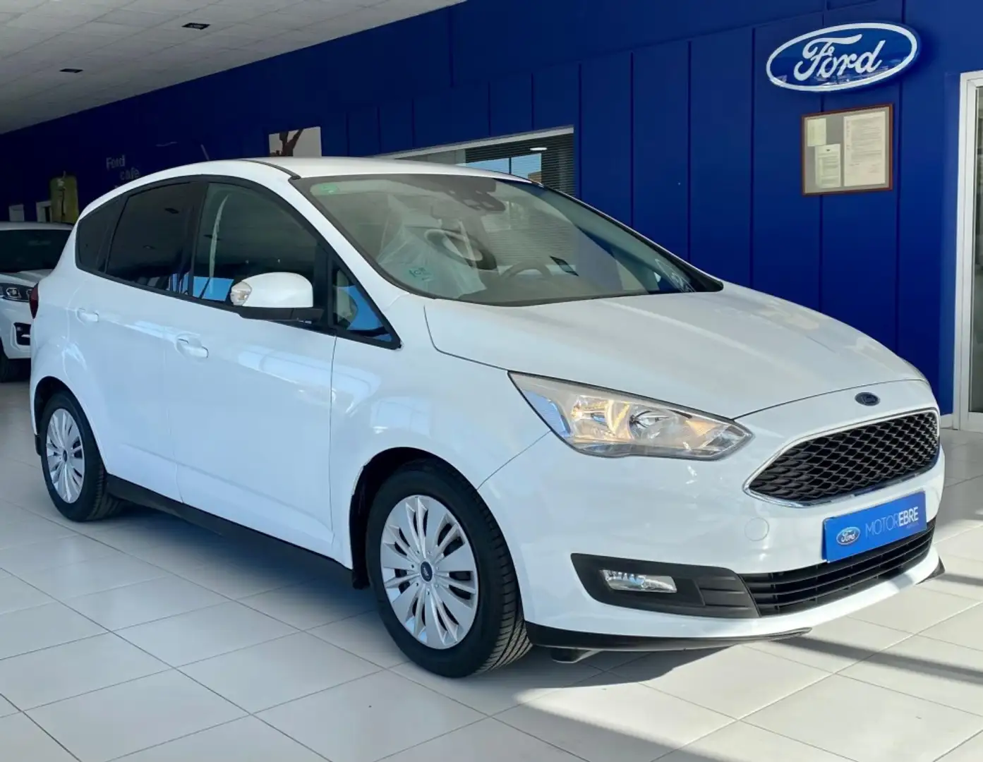 Ford C-Max 1.0 Ecoboost Auto-S&S Trend+ 100 Blanc - 1