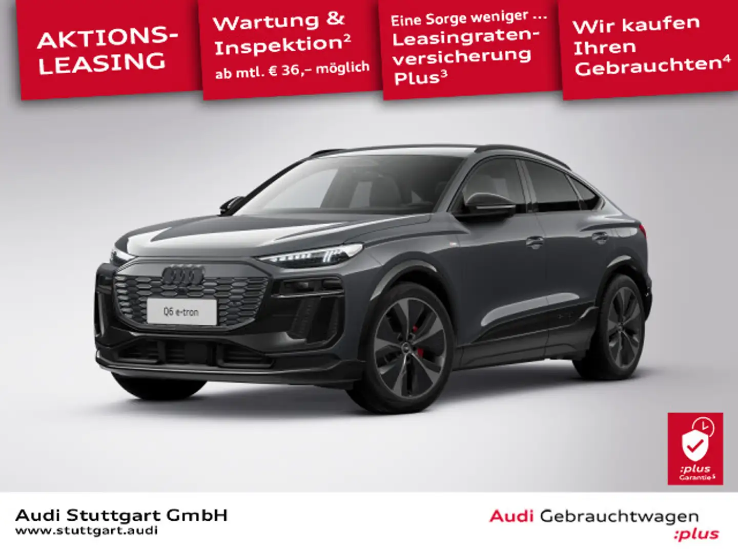 Audi Q6 e-tron . Grau - 1
