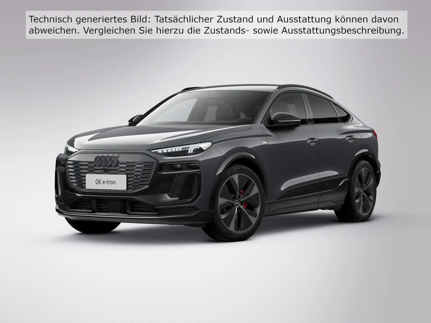 Audi Q6 e-tron . Grau - 2