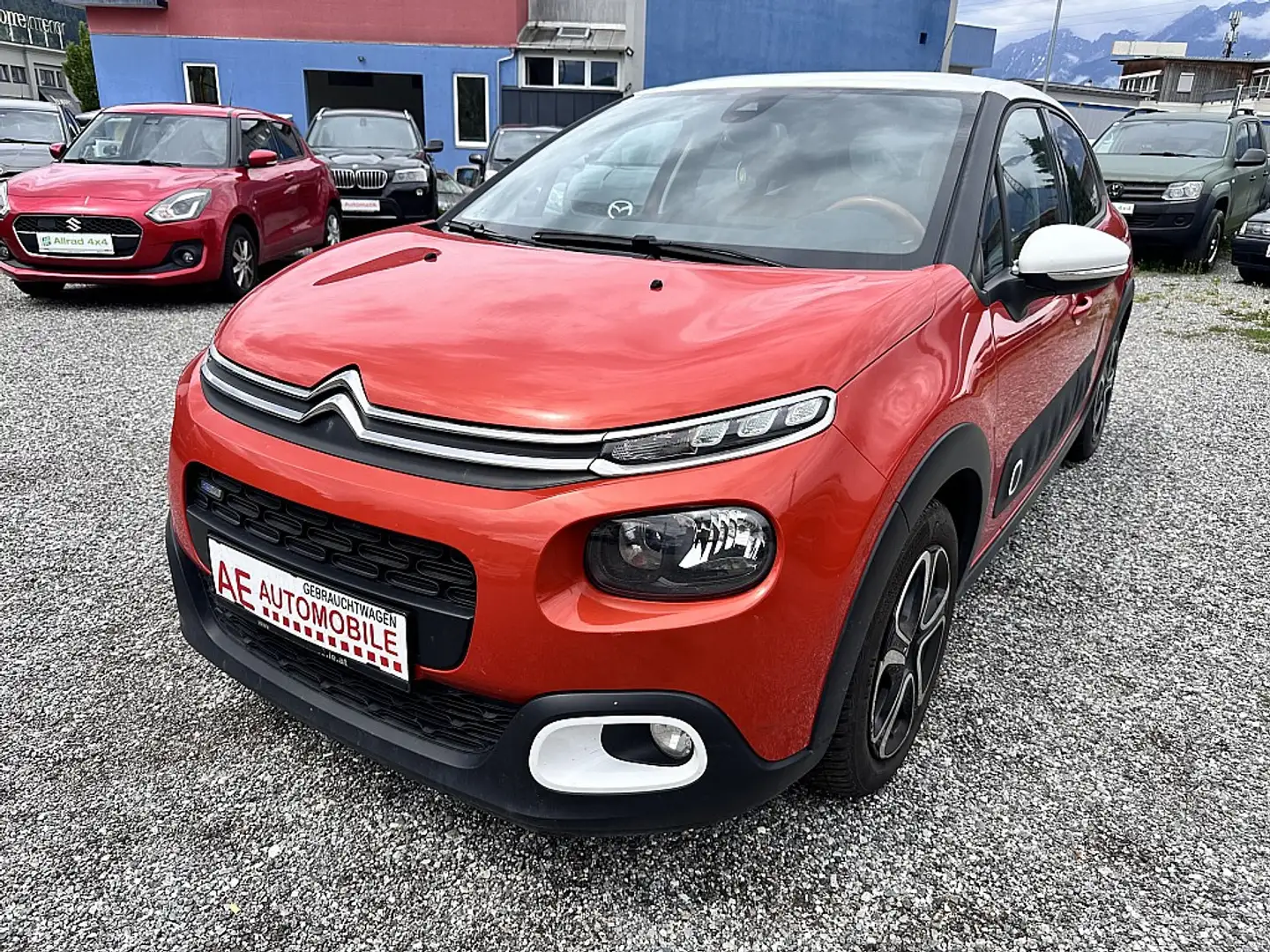 Citroen C3 PureTech 82 5-Gang-Manuell Shine Orange - 1