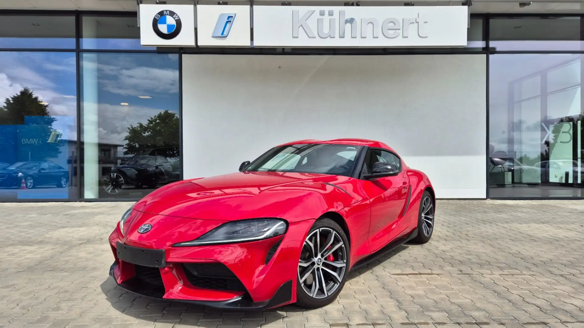 Toyota Supra GR 2.0 Dynamic SpurAss/RFK/Sports./Navi/AUT Rouge - 1