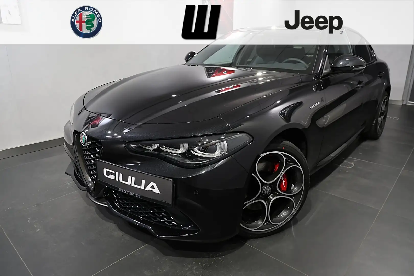 Alfa Romeo Giulia 2.0 16V 280 AT8 Q4 Veloce W-EDIZIONE Schwarz - 1