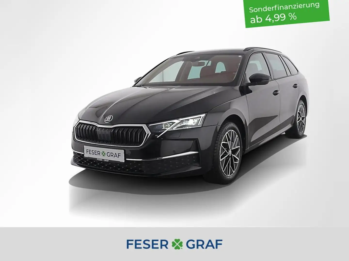 Skoda Octavia 2.0 TDI DSG Selection LED/ACC/PDC Nero - 1