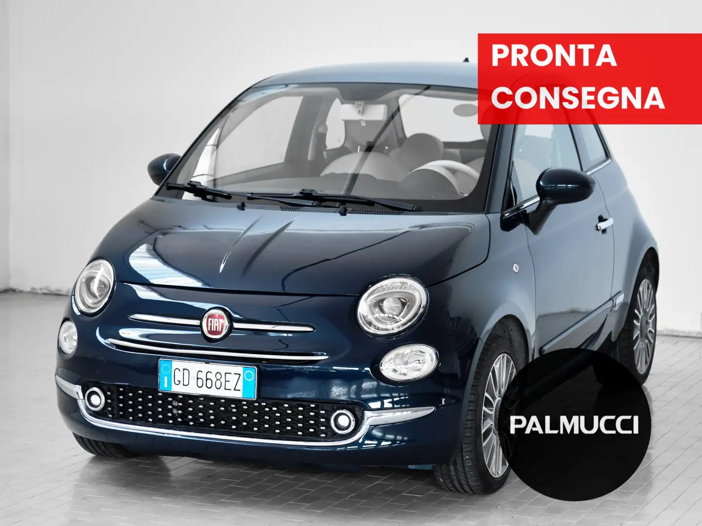 Fiat 500 FIAT 500 LOUNGE 1.2, 70 CV Blu/Azzurro - 1