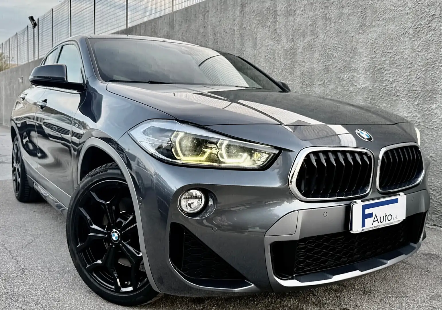 BMW X2 xDrive20d Msport-X Gris - 1