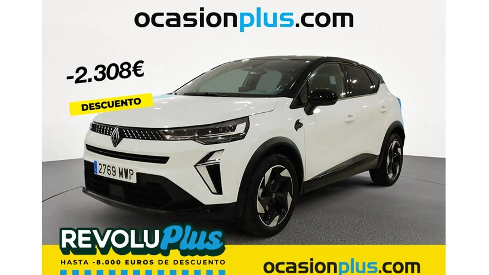 Renault Captur TCe GPF Micro Híbrido Techno 103kW Blanco - 1