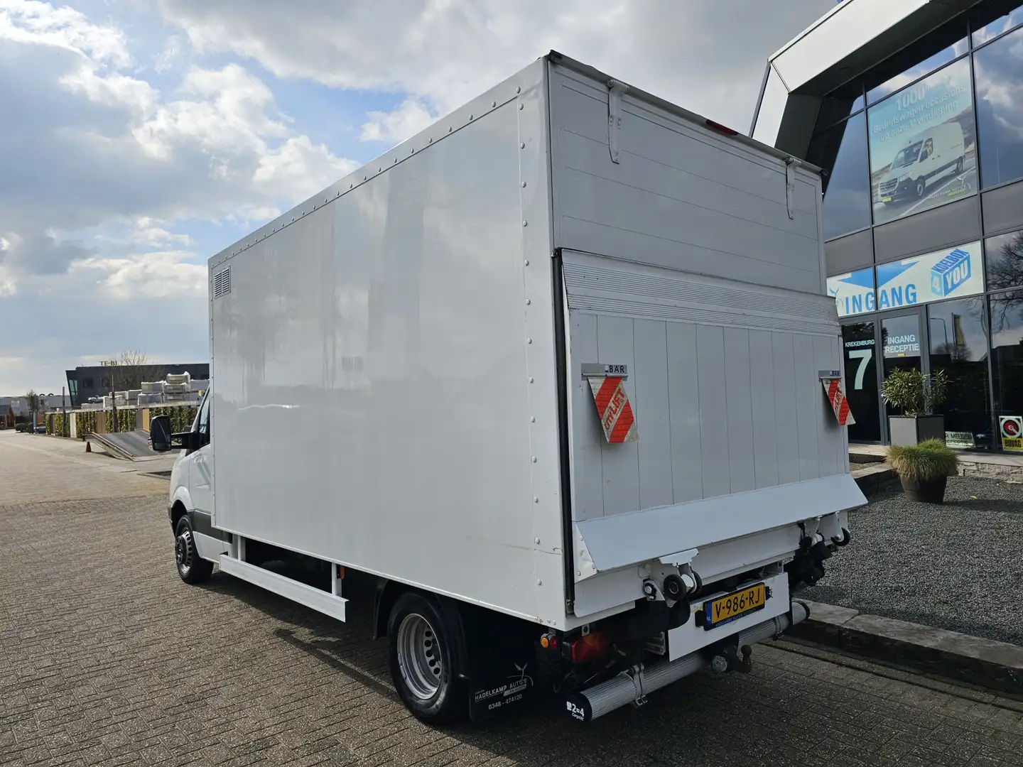Mercedes-Benz Sprinter 516 CDI WB432 Bakwagen met Laadklep en Schuifzeil Blanco - 2