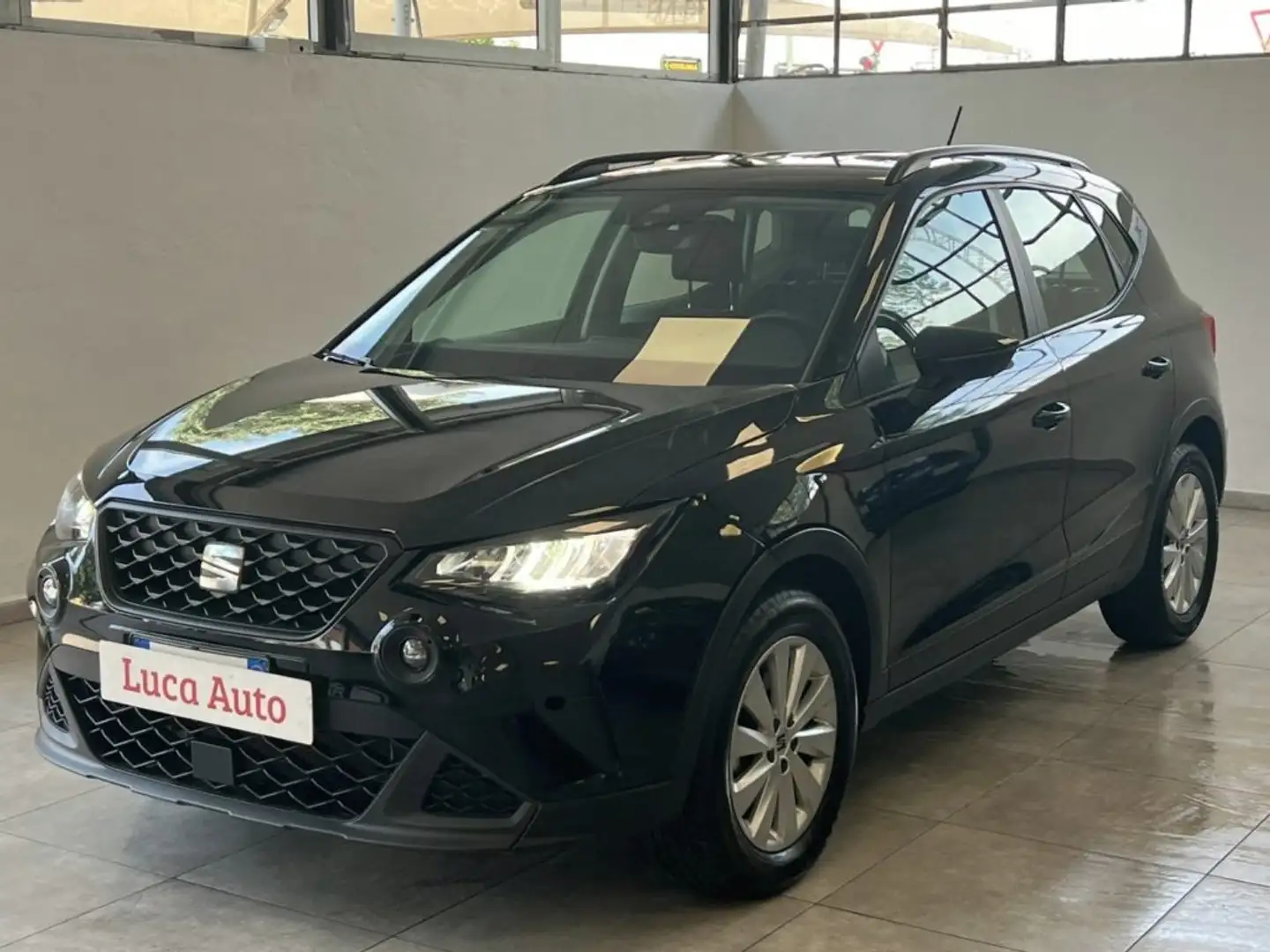 SEAT Arona 1.0 EcoTSI *UNICO PROP.*APPLE-ANDROID*SENSORI* Nero - 1