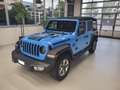 Jeep Wrangler Wrangler Unlimited 2.2 mjt II Sahara auto Blu/Azzurro - thumbnail 1