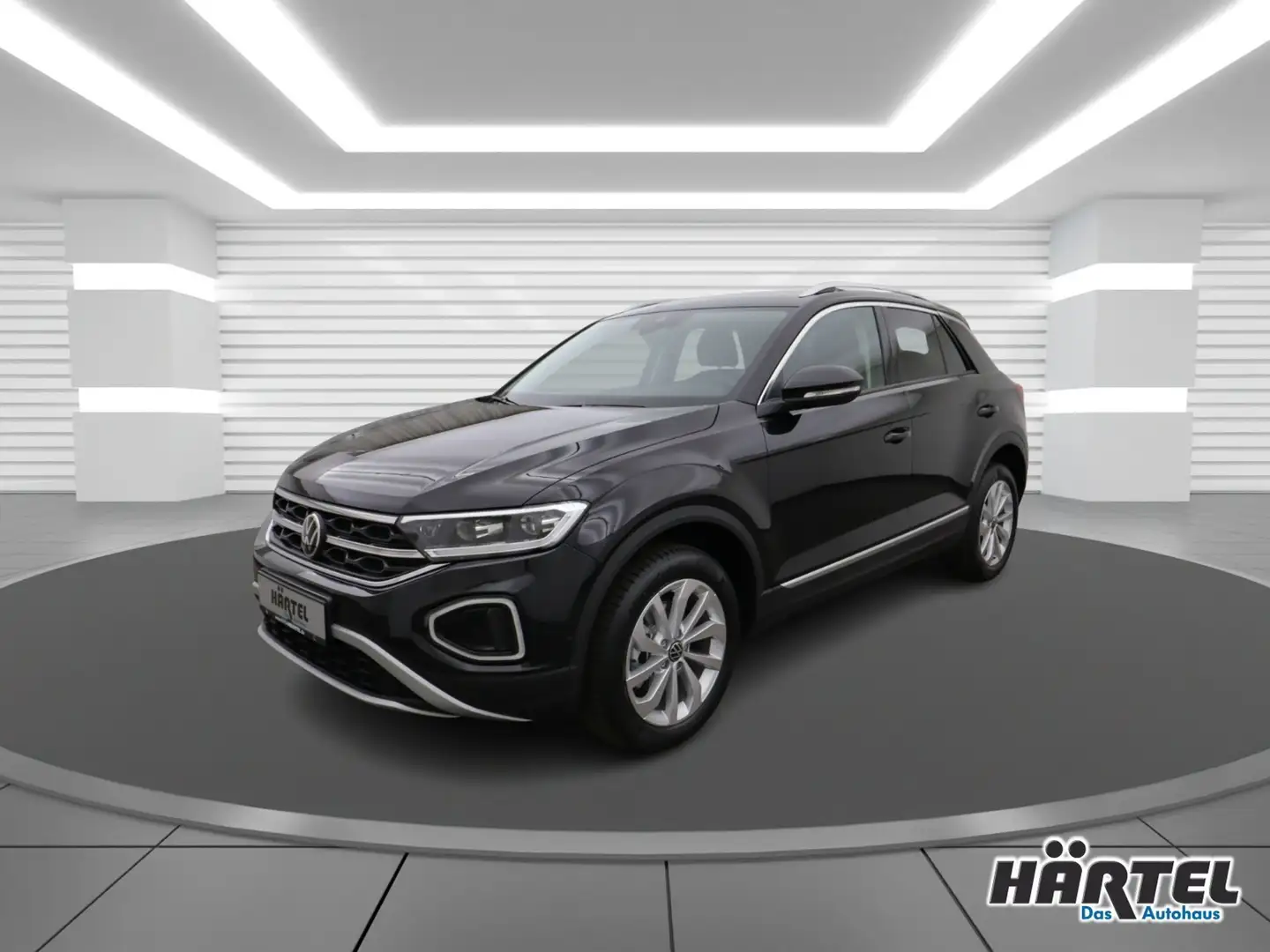 Volkswagen T-Roc STYLE 1.5 TSI DSG (+ACC-RADAR+NAVI+AHK) LED Zwart - 2