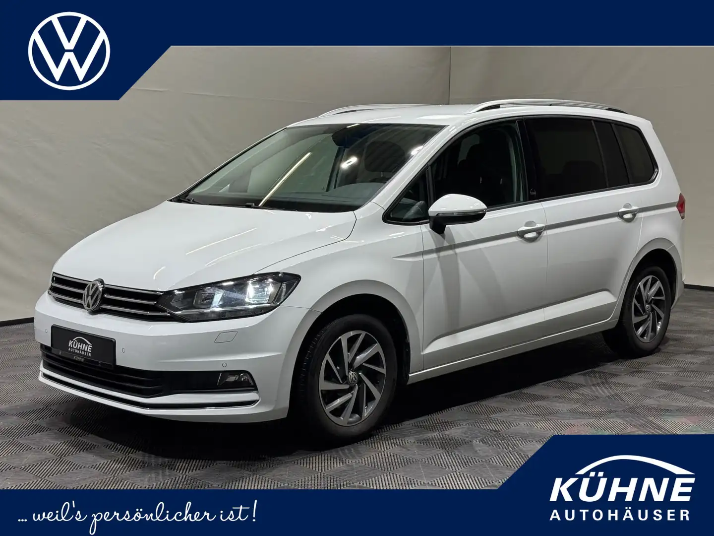 Volkswagen Touran SOUND 1.4 TSI | NUR HÄNDLER! Wit - 1