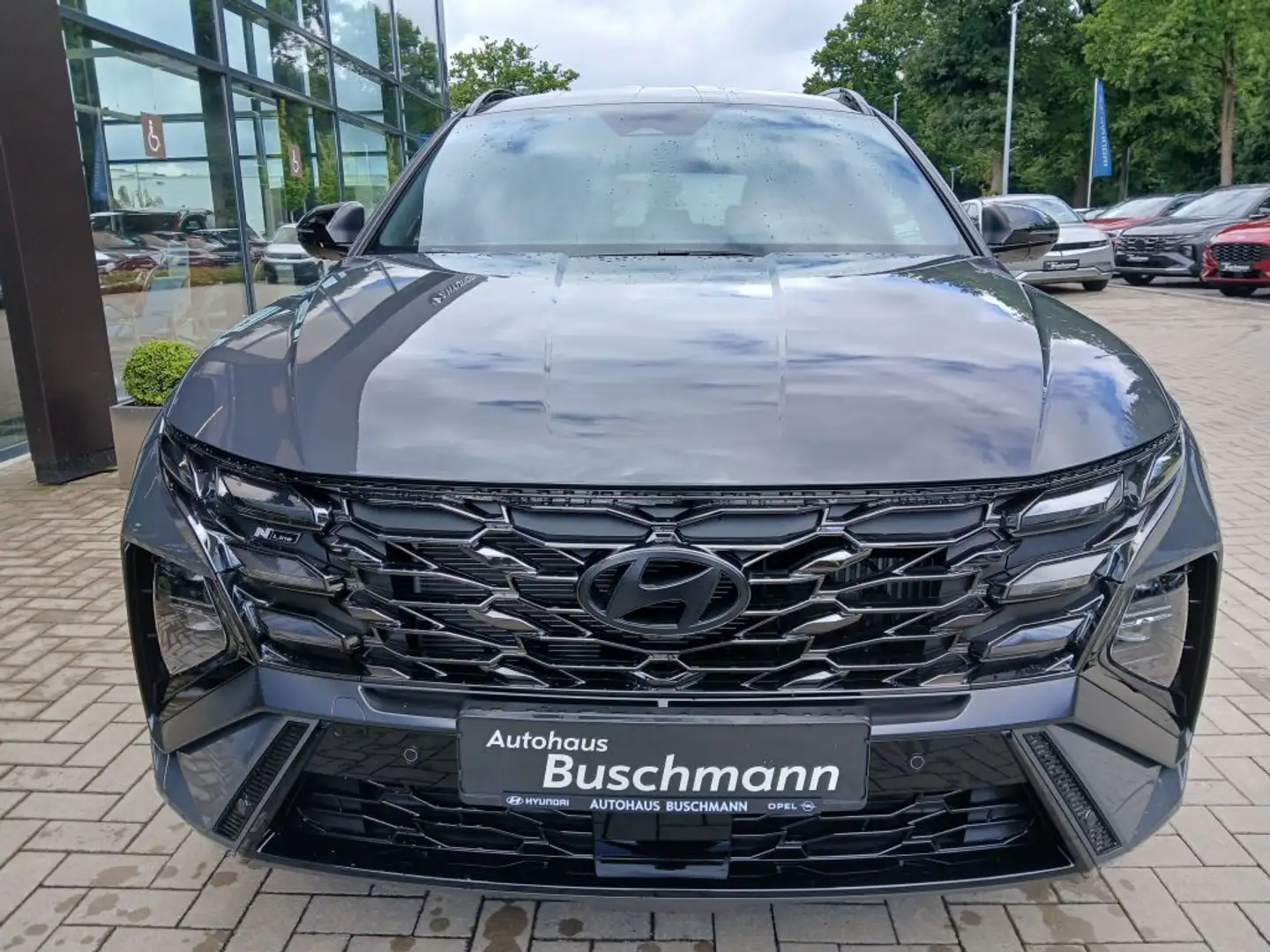 Hyundai TUCSON 1.6 T-GDi HEV 2WD N Line +Sitz-Paket+ Grau - 2