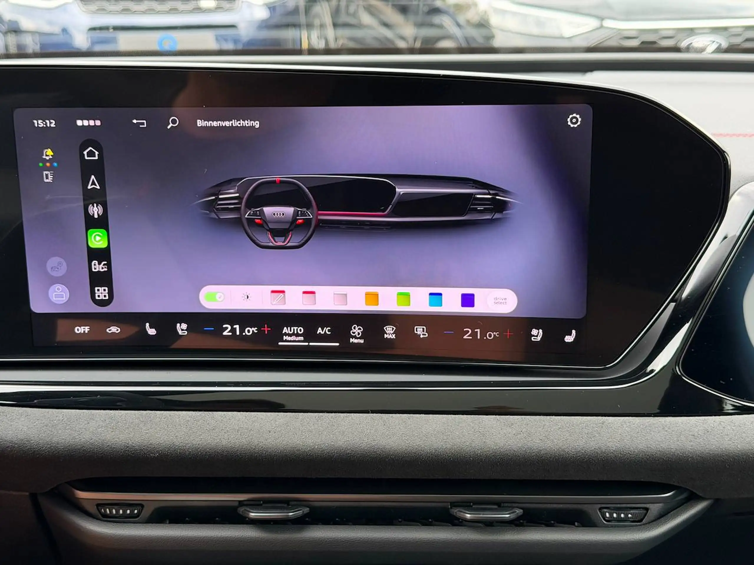 Audi RS5 AVANT BESCHIKBAAR TECH PRO SPORTPACK KERAMISCHE REMMEN PANORAMA GEKOELDE ZETELS MASSAGE B&O 360° CAM — 19/26