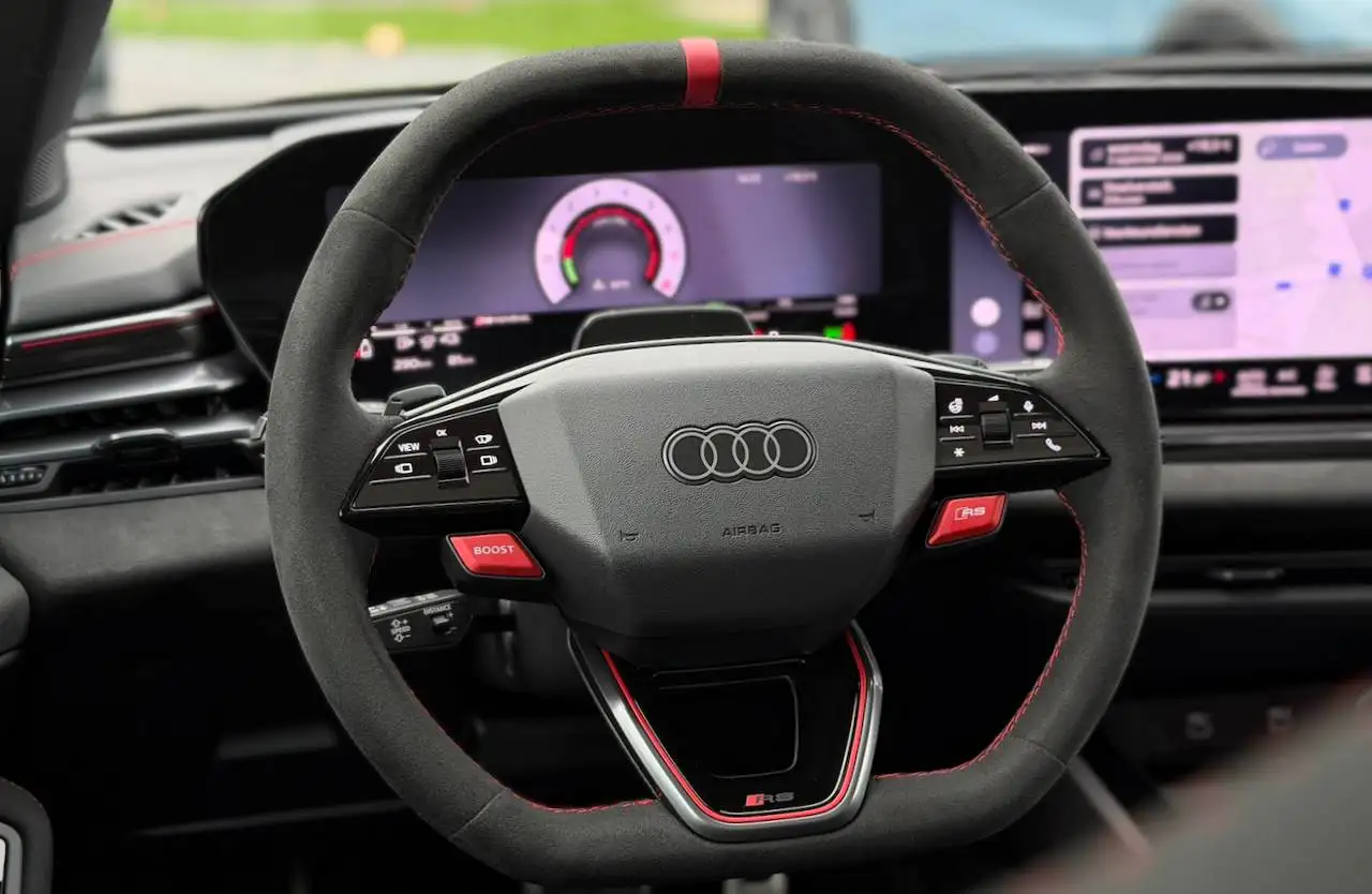 Audi RS5 AVANT TECH PRO SPORTPACK KERAMISCHE REMMEN PANORAMA GEKOELDE ZETELS MASSAGE B&O 360° CAM, миниатюра 9